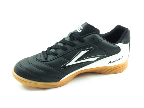 Lig Futsal Salon-Parkur Spor Ayakkabı Siyah Amanos - 2