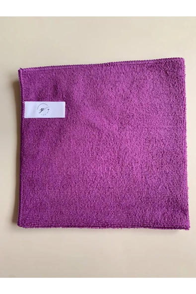 YASİMA 1 ADET MOR MİKROFİBER BEZ EV CAM ARABA TEMİZLİĞİ - 2