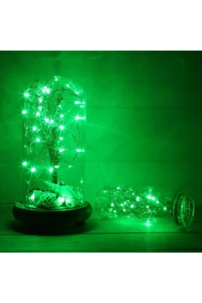 YASİMA Yesil Peri Led Ev Dekor Aksesuar Dogum Günü Yılbaşı Süsü