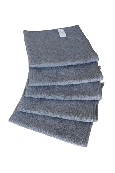 YASİMA GRİ MİKROFİBER TEMİZLİK BEZİ 5 ADET