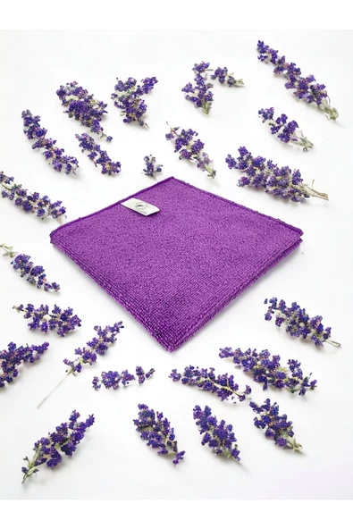 YASİMA 1 ADET MOR Mikrofiber Temizlik Bezi Cam Ve Ev Temizliği