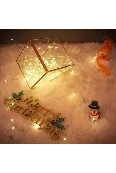 YASİMA 10 Metre Metre Peri Led ,yılbaşı Süsü,ev Dekorasyon,duvar Yılbaşı *süsü - 5