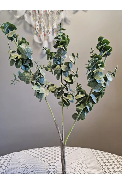 YASİMA OKALİPTUSYapaY ÇiçeK Saksı Demeti Dikey Bahçe Balkon Saksı Vazo Bitkisi 1. Kalite55CM