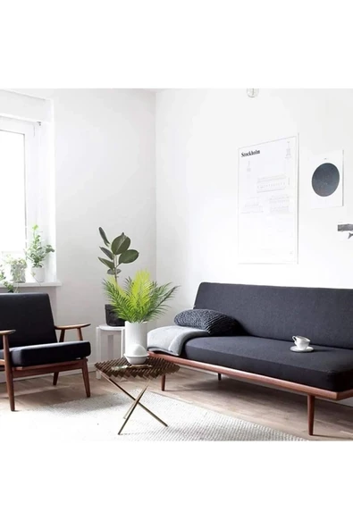 YASİMA Yapay Palmiye Demeti 9 Dallı Demet Areka Yaprağı Areka Palmiye - Resim 3