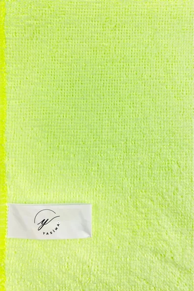 YASİMA Mikrofiber Temizlik Bezi Sarı 5 Adet Ev Ve Cam Temizliği - 5