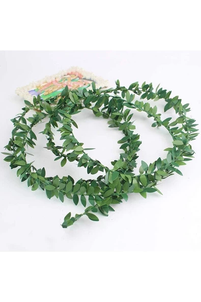 YASİMA 7 mt YAPAY TAÇ TEL SARMAŞIK, ÇİÇEK SÜS TEL SARMAŞIK ,ŞERİT TEL SARMAŞIK, - 4