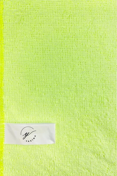 YASİMA Mikrofiber Temizlik Bezi Sarı 3 Adet Ev Ve Cam Temizliği Araba Tezgaüstü Temizliği - 4