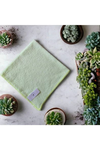 YASİMA Mikrofiber Temizlik Bezi Sarı 1 Adet Ev Ve Cam T6emizliği Araba Tezgahüstü Temizliği - 3