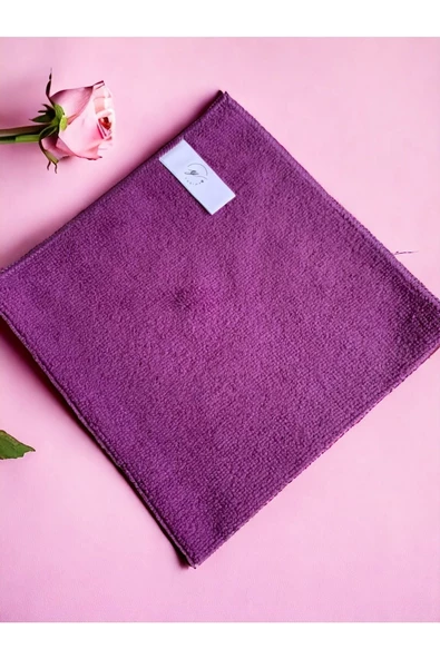 YASİMA 1 ADET MOR Mikrofiber Temizlik Bezi Cam Ve Ev Temizliği - 2