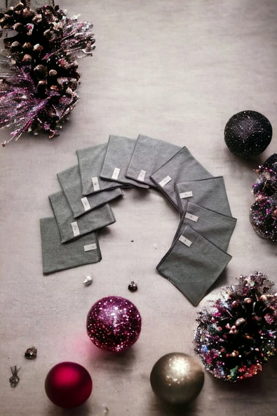 YASİMA Gri Mikrofiber Temizlik Bezi 20 Adet Cam Ev Pencere Araba Temizliği - 8