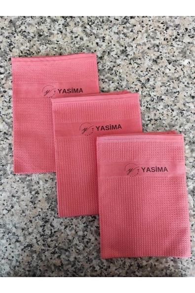 YASİMA Yasima 3 Adet Sihirli kırmızı  Dekoratif Temizlik Bezi 40*60 Cam Ev Araba Temizliği - 2