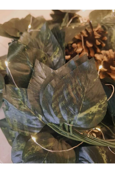 YASİMA Salon 5 Li Yapay Sarmaşık,yapay Çiçek,ev Dekorasyonu,yılbaşı Süsü - 2