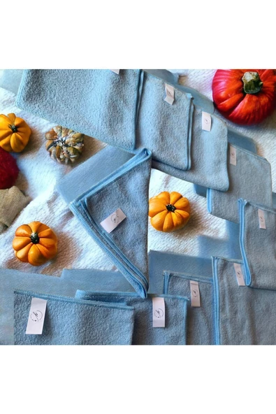 YASİMA Yasima Mavi 10 Lu Mikrofiber Temizlik Bezi