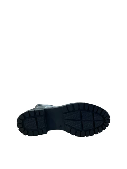 Mammamia D24KB-1400-LX Kadın Casual Topuklu Deri Bot (Kış 24) - 10