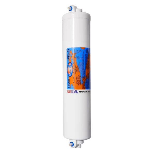 Omnipure K5633 SS Amerikan Malı Inline Su Arıtma Filtresi - Karbon Filtre