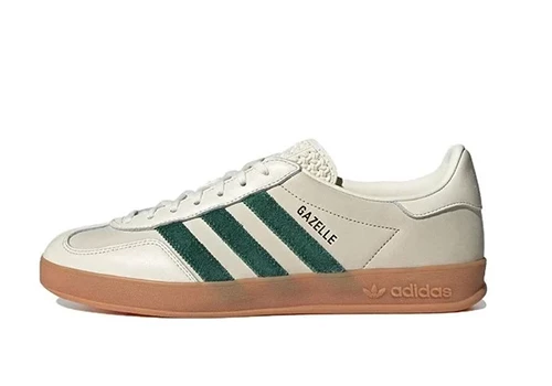 Adidas Gazelle Indoor Emmi Off White Dark Green