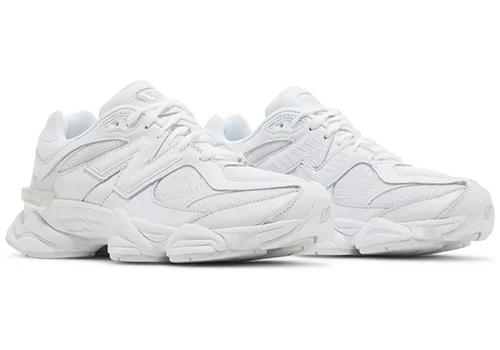New Balance 9060 Triple White - 4