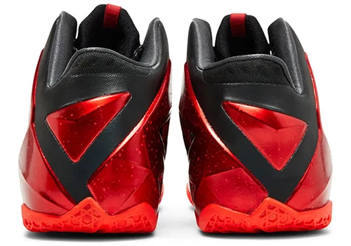 Nike lebron 11 red - Resim 4
