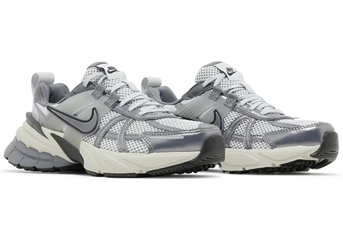 Nike V2K Run Pure Platinum - Resim 4