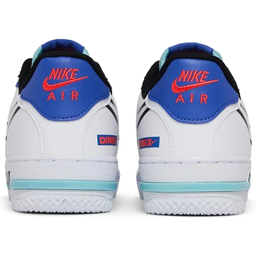 Nike Air Force 1 React Astronomy Blue Laser Crimson - 4
