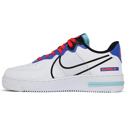 Nike Air Force 1 React Astronomy Blue Laser Crimson - 2