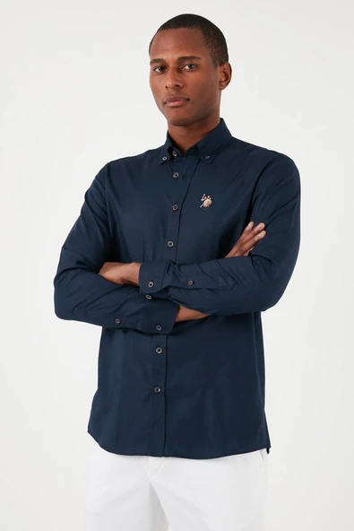 U.S. POLO ASSN. ERKEK DOKUMA GOMLEK G081SZ004-0-1829891 - 10