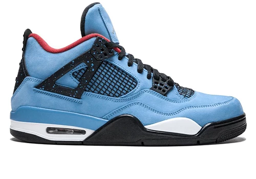 AIR JORDAN 4 TRAVIS SCOTT BLUE