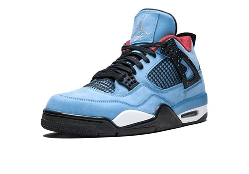 AIR JORDAN 4 TRAVIS SCOTT BLUE - 2