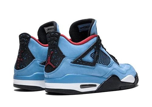 AIR JORDAN 4 TRAVIS SCOTT BLUE - 4