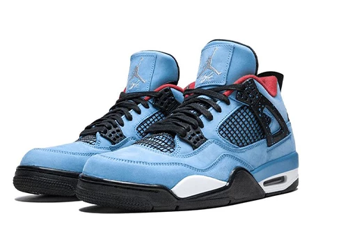 AIR JORDAN 4 TRAVIS SCOTT BLUE - 3