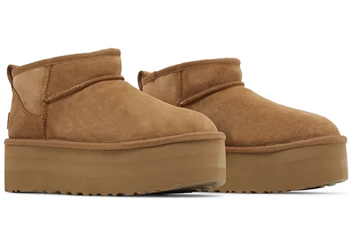UGG Classic Ultra Mini Platform Boot Chestnut - 3