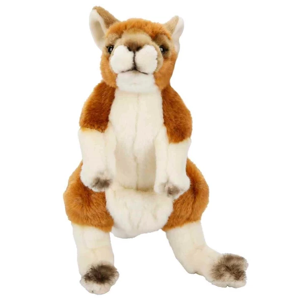 Animals Of The World Ayakta Kanguru Peluş Oyuncak 28 cm - 4