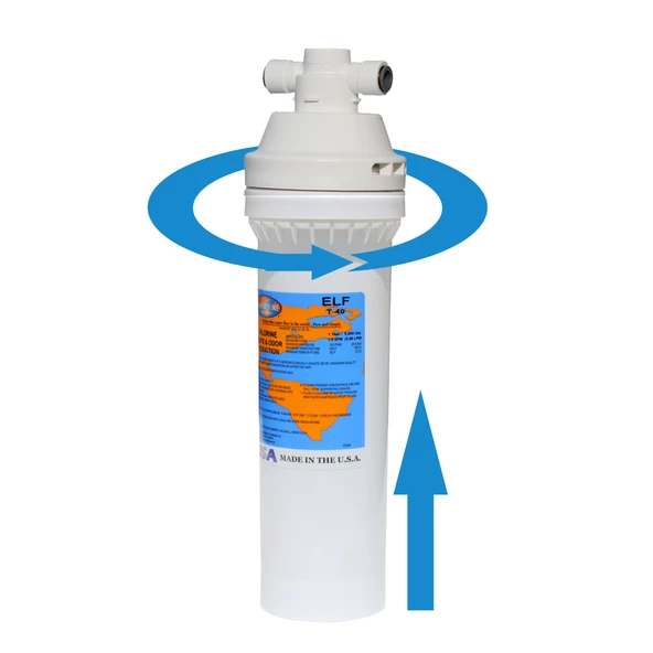 Omnipure ELF T-40 Amerikan Malı Inline 12inch Su Arıtma Filtresi - Aktif Karbon Filtre - 2
