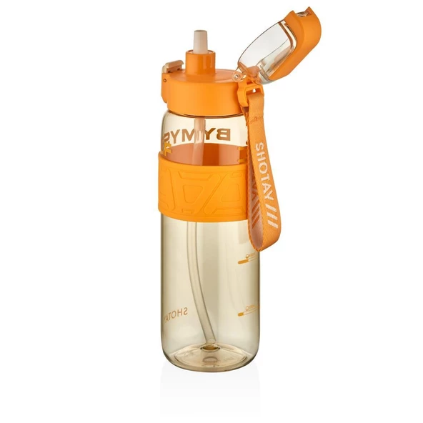 Shotay Myself Su Matarası Tritan Turuncu 1000Ml - 2