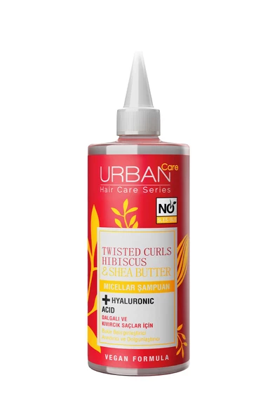 Hibiscus&shea Butter Kıvırcık Ve Dalgalı Saçlara Özel Miselar Şampuan-sülfatsız-340 ml - 2