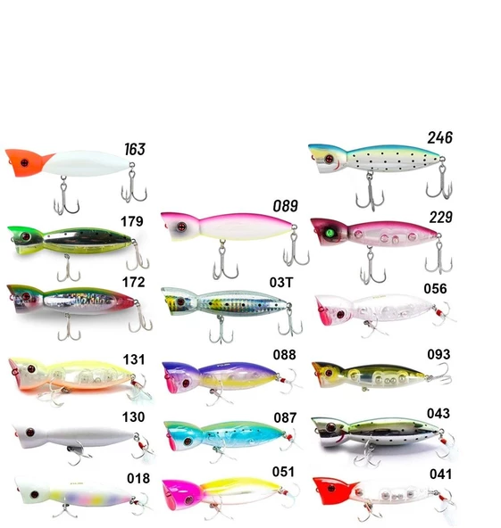 Fujin La-Nina Maket Balık Su Üstü Popper