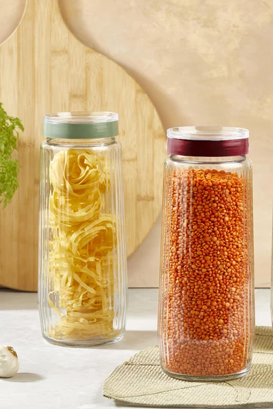 Selka Home - 1500 ML Rigel 3'lü Kavanoz - 9