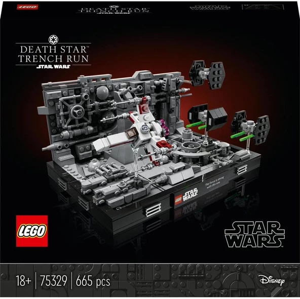 LEGO 75329 Star Wars Ölüm Yıldızı Hendek Akını Diyoraması