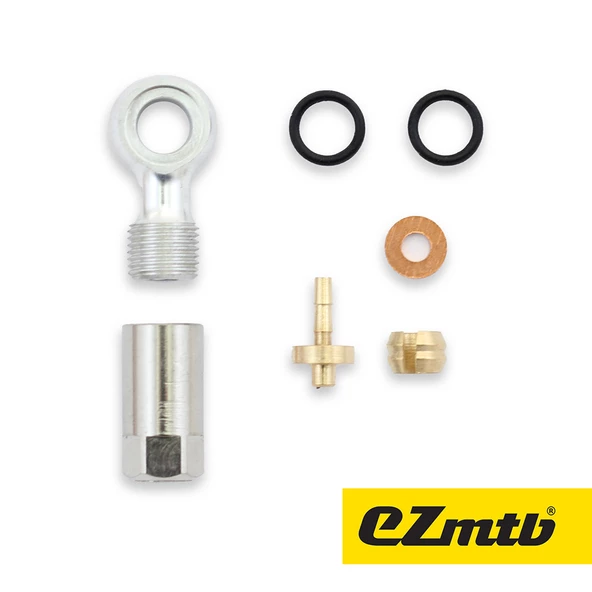 EZmtb Hidrolik Disk Fren Kablo Banjo Seti Shimano Sram Formula Uyumlu 5'li Paket DSC-775