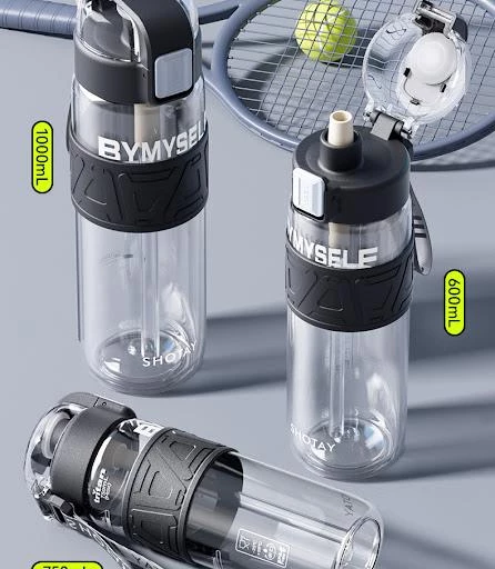 Shotay Myself Su Matarası Tritan Siyah 1000Ml - 7