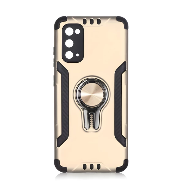 Galaxy S20 Kılıf Stand Olma Özellikli Araç Tutuculu Ko ko Kılıf - Resim 3