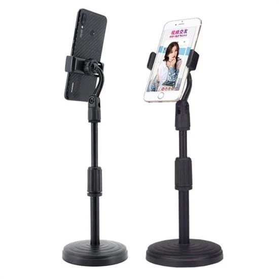 360 Derece Döndürülebilir Masaüstü Teleskopik Telefon Standı Çok Fonksiyonlu Telefon Tutucu - 4
