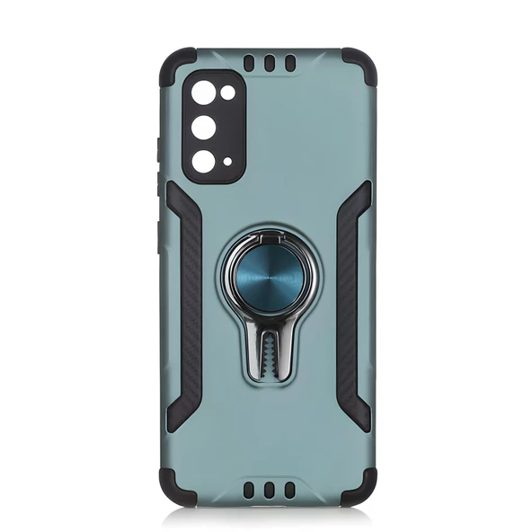 Galaxy S20 Kılıf Stand Olma Özellikli Araç Tutuculu Ko ko Kılıf - Resim 7