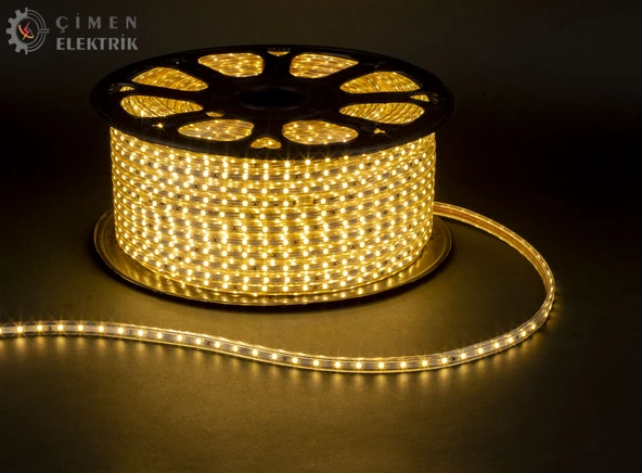 25 Metre NOAS YL41 4002 Dış Mekan 220V 60 Çipli Hortum Led 3200K Gün Işığı