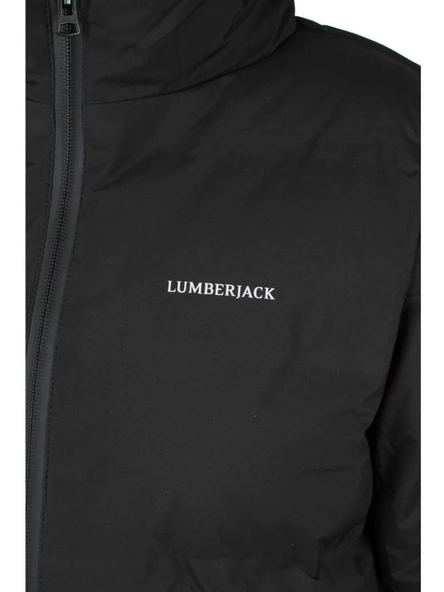 Lumberjack CT2002 Jenny Coat 4Pr Siyah Kadın Mont 101782389 - 5