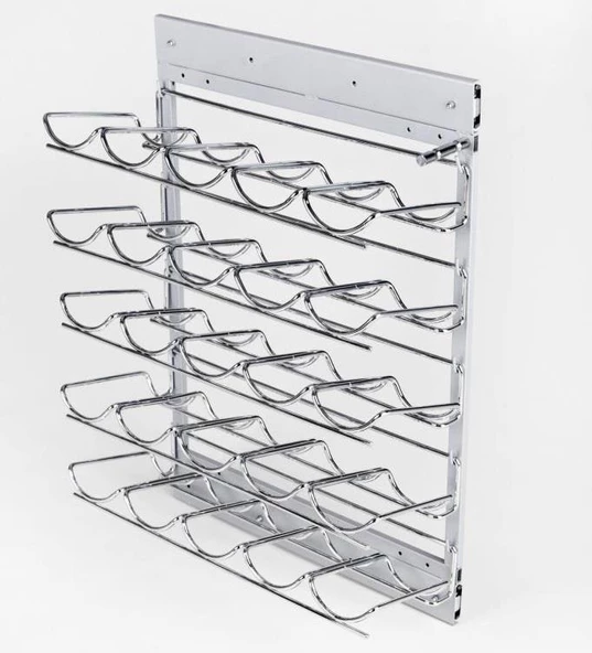 Çağdaş Tezgah Altı Kavanoz ve Şişelik Teleskopik 21 cm