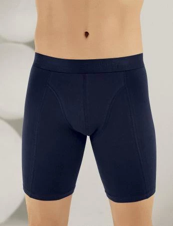 6 Adet Şahinler Erkek Likralı Uzun Short Boxer  E114 - 4