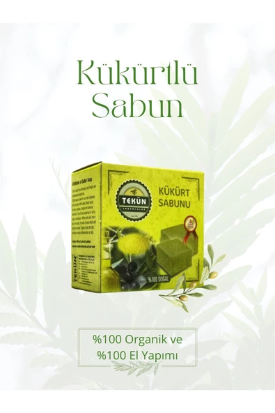 120 Gr Kükürtlü Organik Sabun