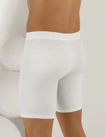 6 Adet Şahinler Erkek Likralı Uzun Short Boxer  E114 - 6