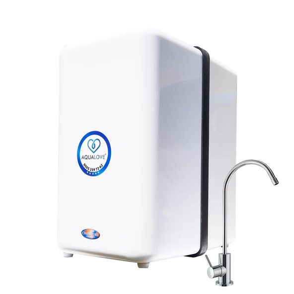 Aqua Love Premium Atık Atmayan - Tanksız - Pompaya İhtiyaç Duymayan - Amerikan Üretimi Filtreli - Su Arıtma Cihazı